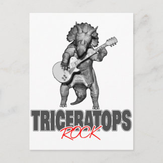 Postal Rocas de triceratops
