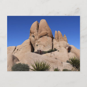 Postal Rocas en el Parque Nacional del Árbol de Joshua