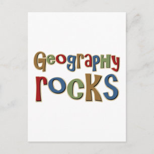 Postal Rocas geográficas