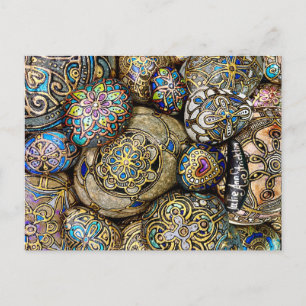 Postal ¡Rocas hechas a mano!