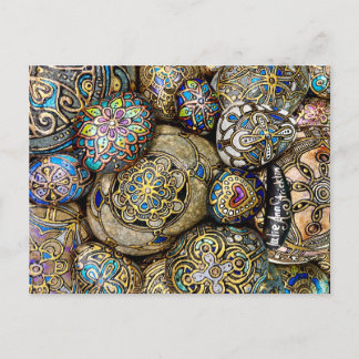 Postal ¡Rocas hechas a mano!