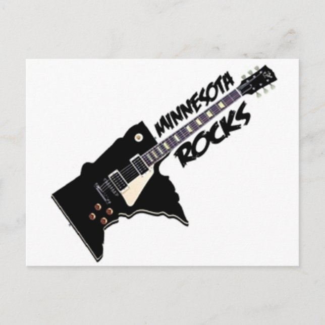 Postal ¡Rocas Minnesota! (Anverso)