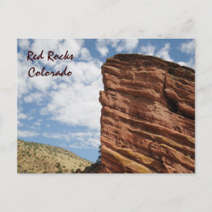 Postal Rocas rojas, Colorado