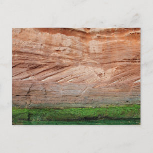 Postal Rocas rojas de la costa jurásica, Devon, Inglaterr