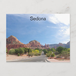 Postal rocas rojas de Sedona
