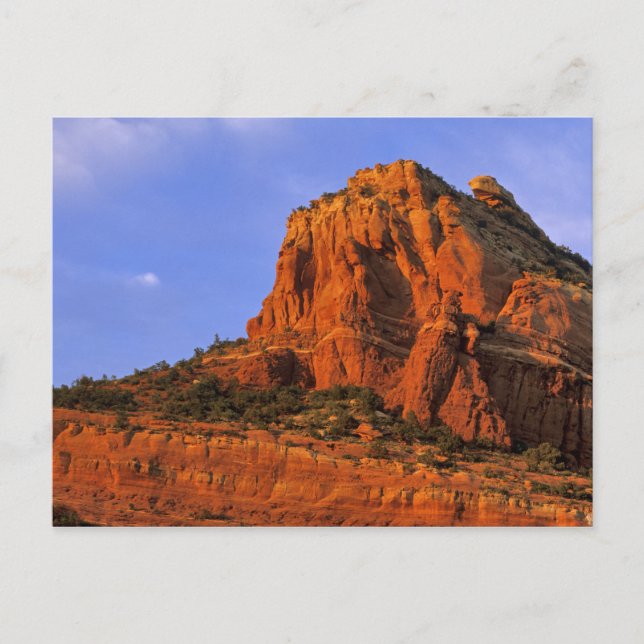 Postal Rocas rojas en el cañón de Sterling en Sedona Ariz (Anverso)