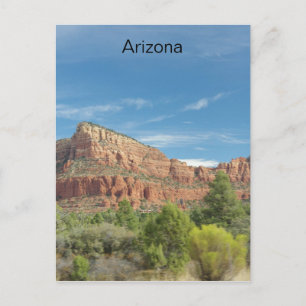 Postal Rocas rojas en Sedona