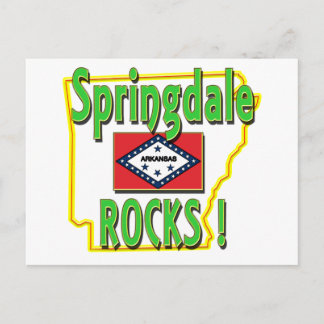 Postal Rocas Springdale! (verde)
