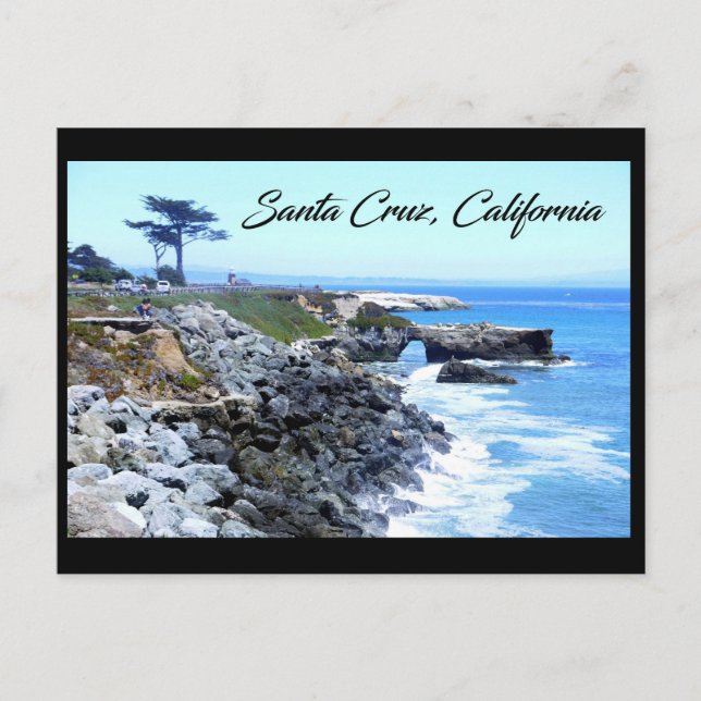 Postal Rocas Westside, Santa Cruz, California (Anverso)