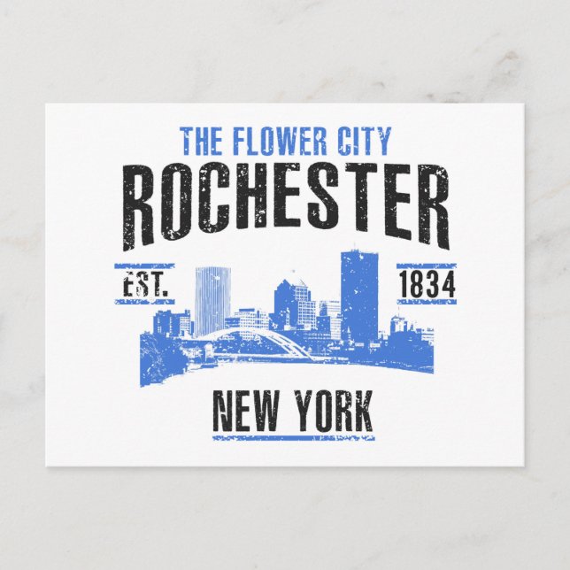 Postal Rochester (Anverso)