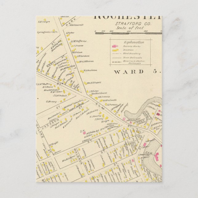 Postal Rochester (Anverso)