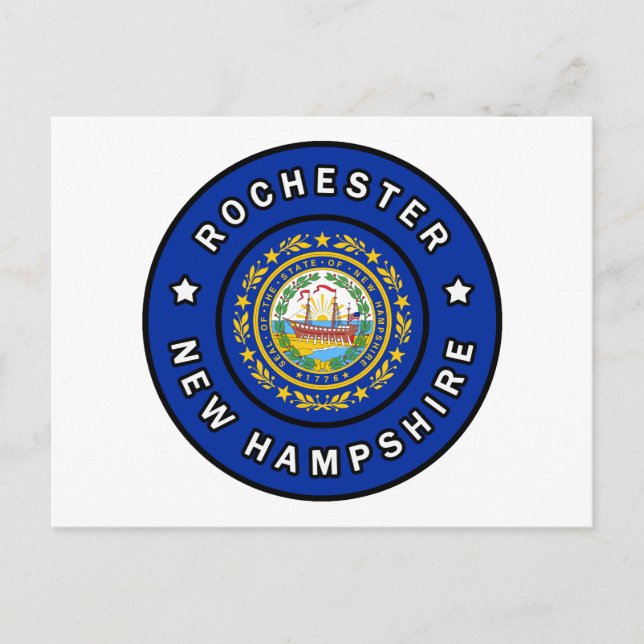 Postal Rochester New Hampshire (Anverso)