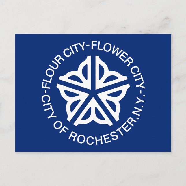 Postal Rochester, Nueva York, Estados Unidos (Anverso)