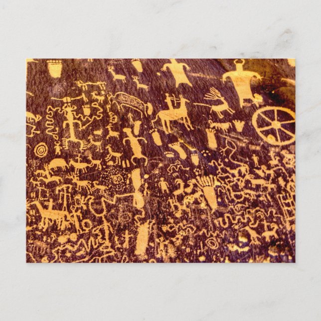 Postal Rock American Indian Utah (Anverso)