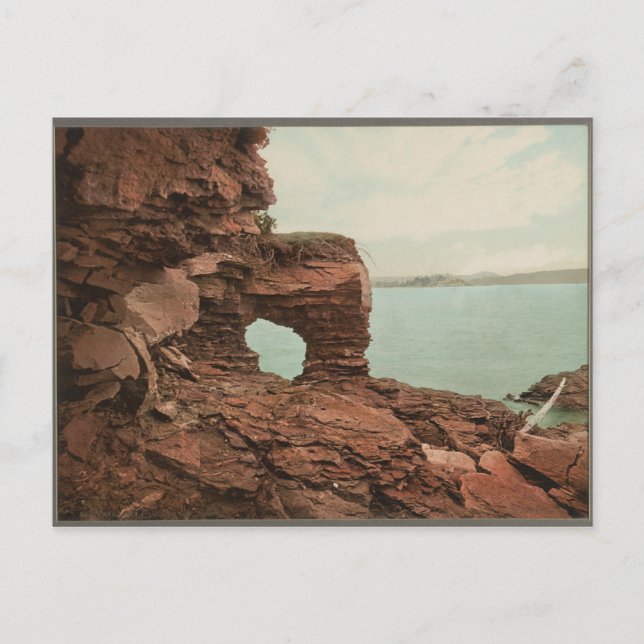 Postal Rock Arco 1898, Parque Presque Isle, Marquette, MI (Anverso)