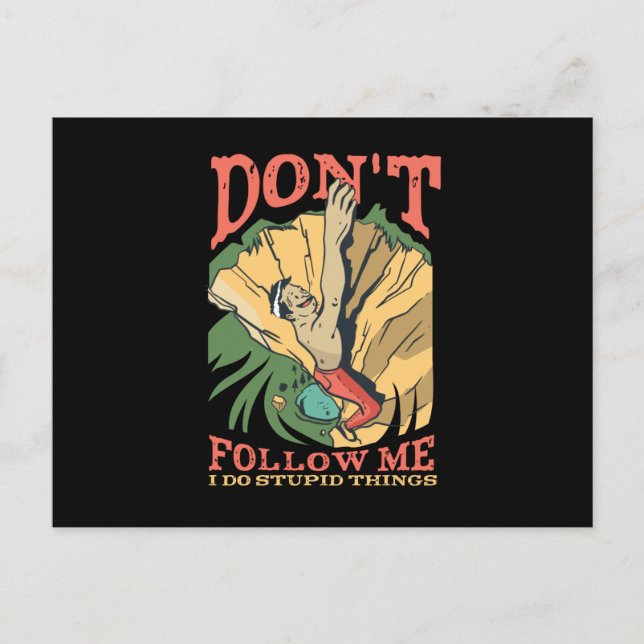 Postal Rock Climber (Anverso)