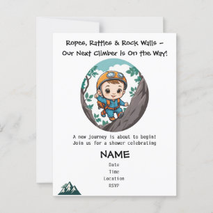 Postal Rock Climber Adventure Boy