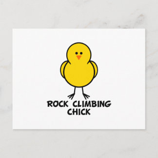 Postal Rock Climbing Chick