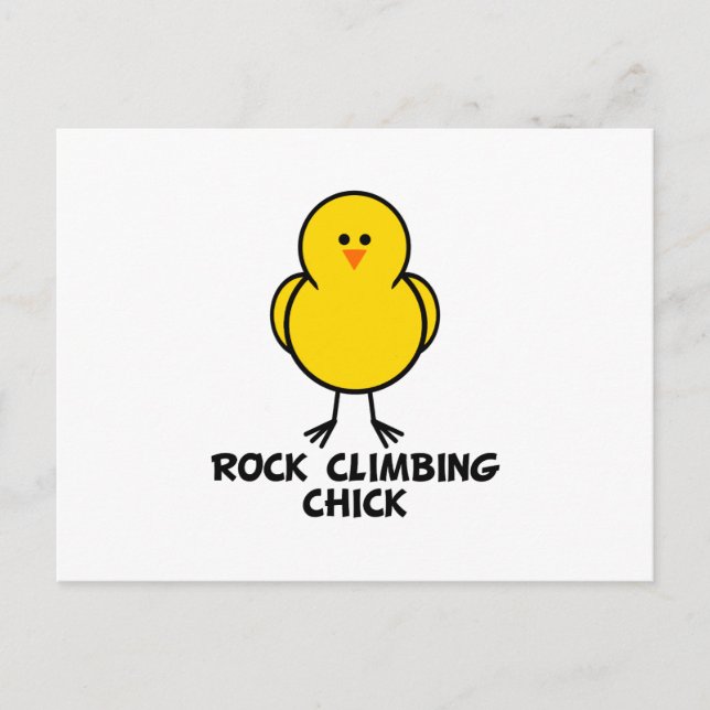 Postal Rock Climbing Chick (Anverso)