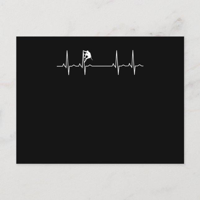 Postal Rock Climbing Heartbeat (Anverso)