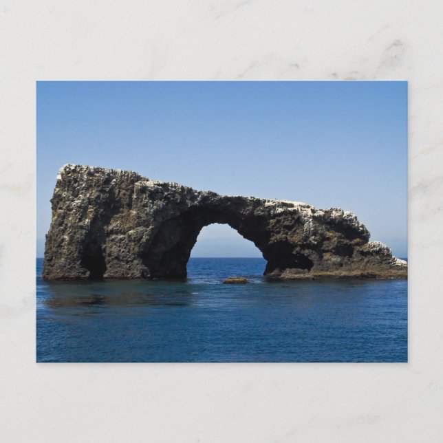 Postal Rock de Anacapa Island Arch (Anverso)