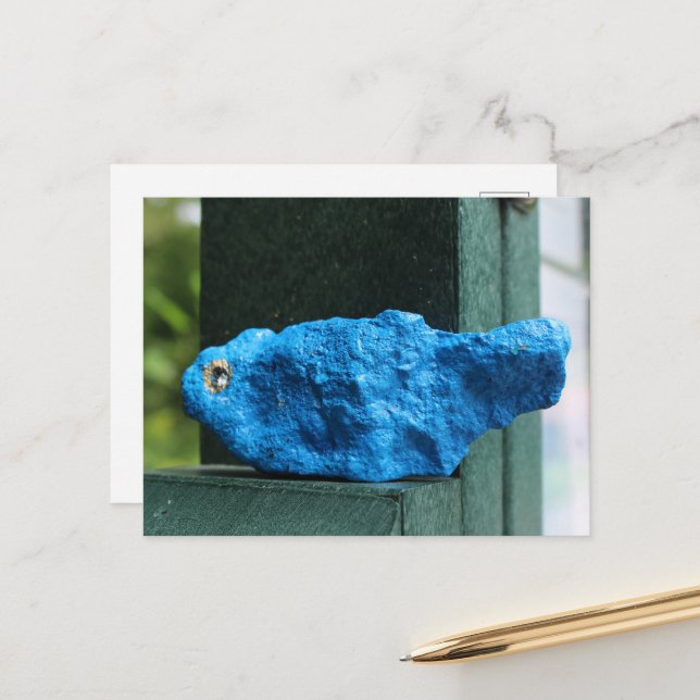 Postal Rock de Bluebird (Anverso/Reverso In Situ)