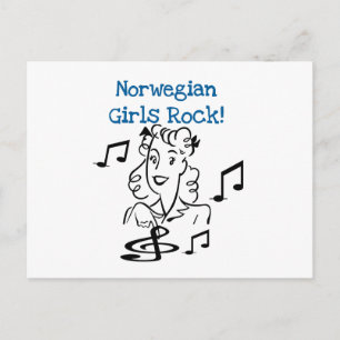 Postal Rock de Chicas noruegos
