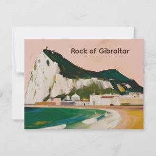 Postal Rock de Gibraltar