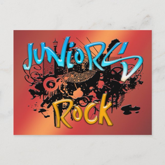 Postal Rock de Juniors (Anverso)