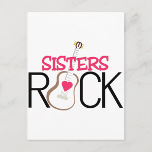 Postal Rock de las hermanas