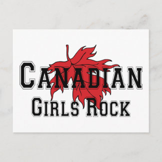 Postal Rock de los Chicas canadienses