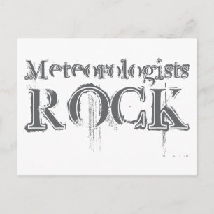 Postal Rock de los meteorólogos