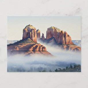 Postal Rock de Misty Sedona Arizona