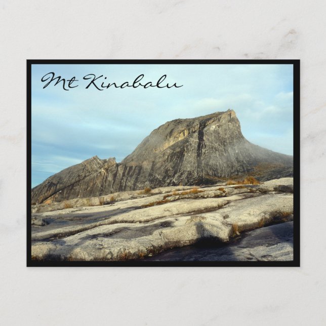 Postal rock de mt kinabalu (Anverso)