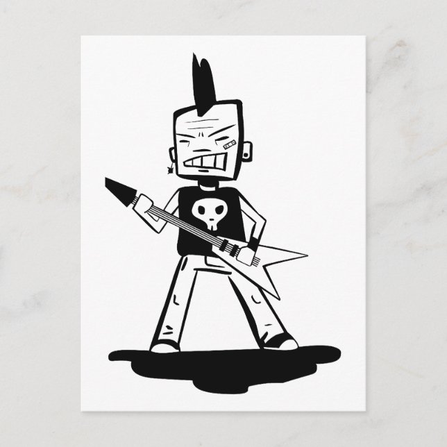 Postal rock de punk (Anverso)