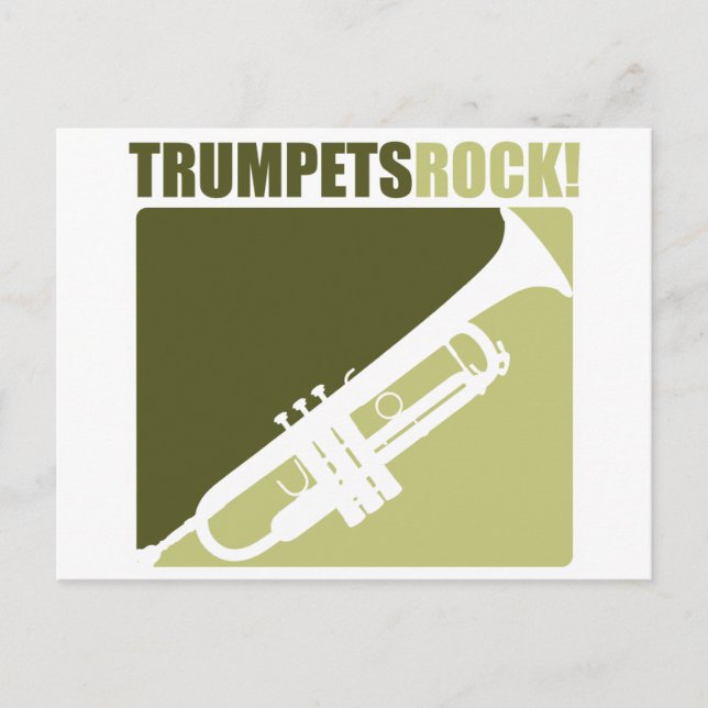 Postal ¡Rock de Trumpets! (Anverso)
