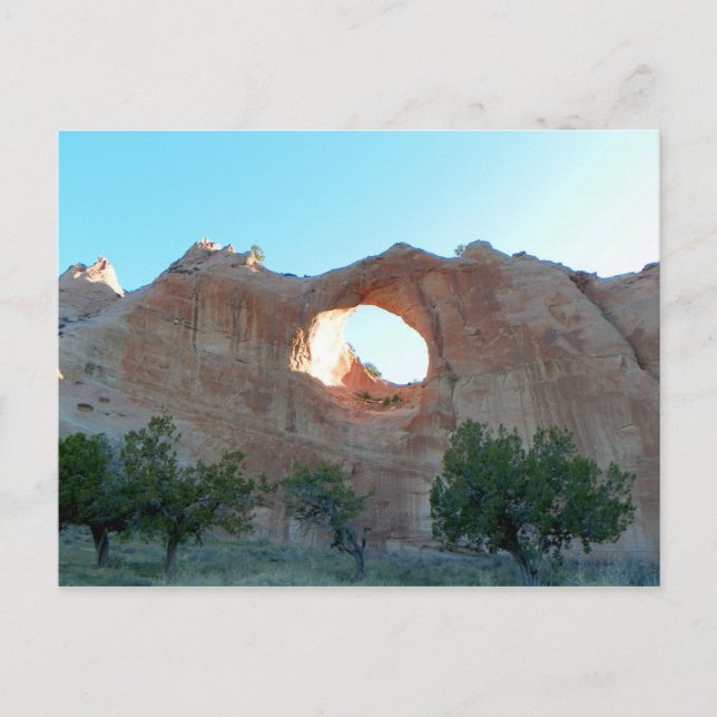 Postal Rock de ventana (Anverso)