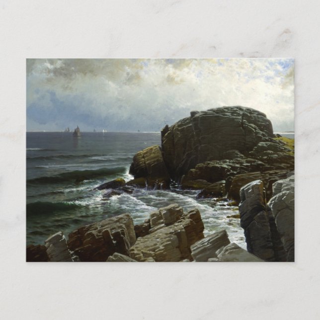 Postal Rock del castillo (Anverso)