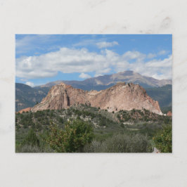 Postal Rock gris, Jardín de los dioses, Colorado