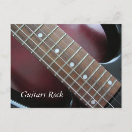 Postal Rock guítico - guitarra eléctrica