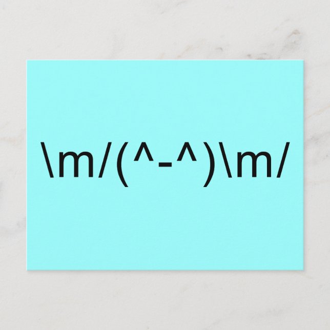 Postal Rock Hand (Anverso)