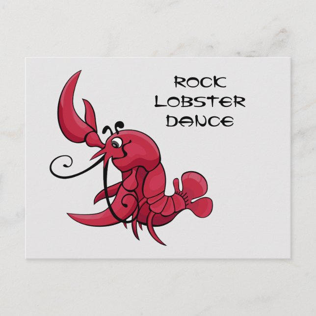Postal Rock Lobster Dance (Anverso)