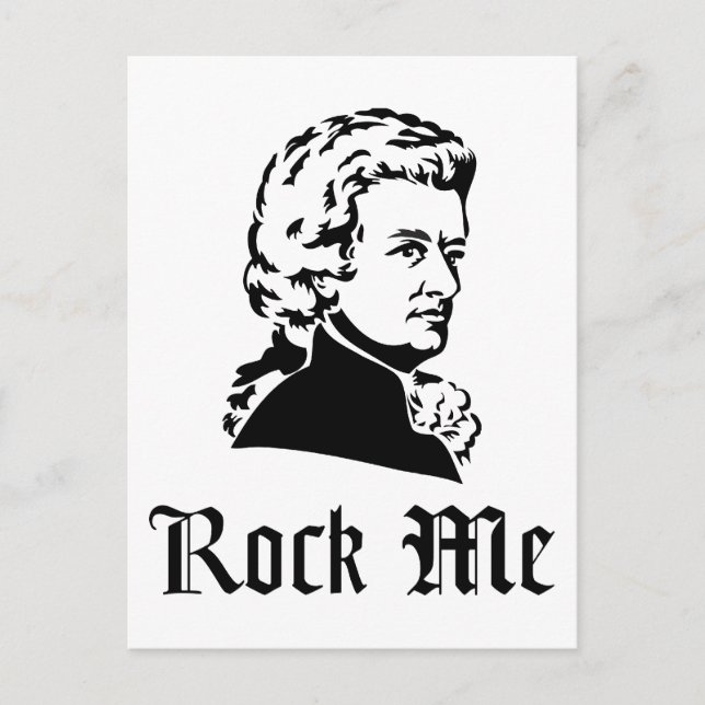 Postal Rock Me (Anverso)
