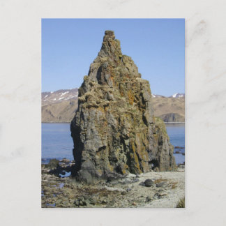Postal Rock menos sacerdote, isla Unalaska