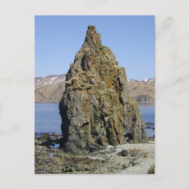 Postal Rock menos sacerdote, isla Unalaska (Anverso)