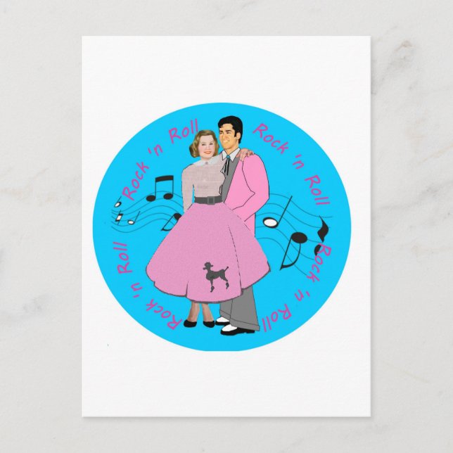 Postal Rock ' n Roll (Anverso)