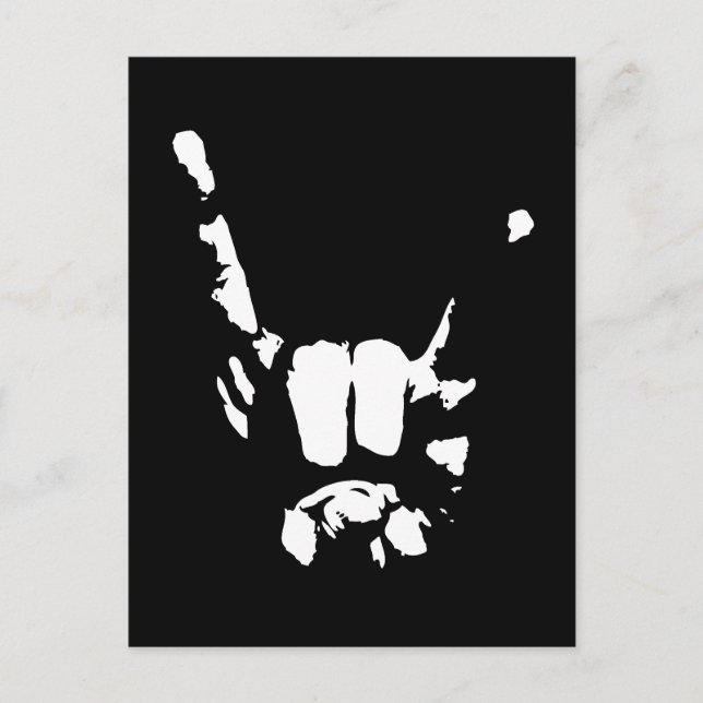 Postal Rock of Shadows (Anverso)