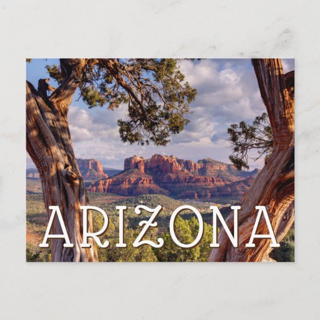 Postal Rock Rojo | Sedona Arizona (Anverso)