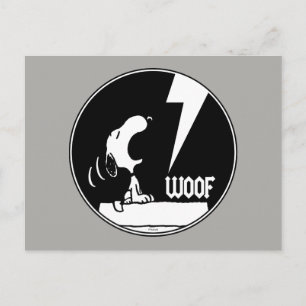 Postal Rock Tees   Snoopy Aullando