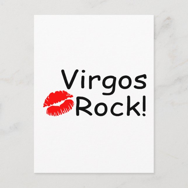 Postal Rock Virgos (Anverso)